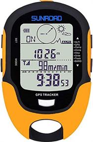 img 3 attached to 🏔️ Ultimate Outdoor Companion: SUNROAD GPS Digital Waterproof Altitude Altimeter-Barometer with Weather Forecast, Pedometer & Stopwatch for Hiking - Pre-Warning Reminders and Compass Navigation