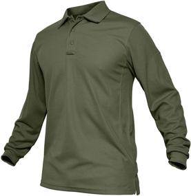 img 4 attached to TACVASEN Outdoor Performance Collar Lightweight Men's Clothing