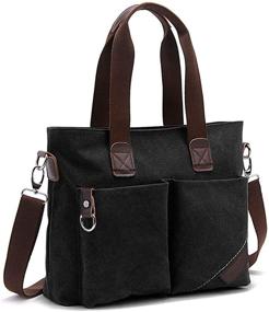 img 4 attached to 👜 Модная сумка с ручками ToLFE: Шикарные женские сумки и кошельки для плечевых сумок