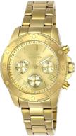 stainless steel quartz watch for women - invicta wildflower, gold 18 (model: 21731) logo