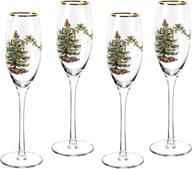 delight in elegance: 🥂 shop spode christmas tree champagne flutes логотип