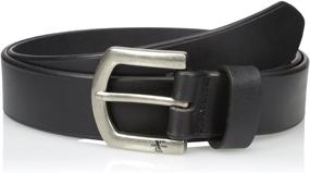 img 1 attached to 👌 Nocona Belt Co Black Beveled: The Perfect Accessory for Sleek and Stylish Outfits