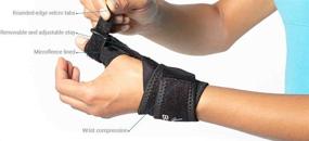 img 2 attached to Thumb Stabilizer Brace Hypoallergenic XSmall Medium