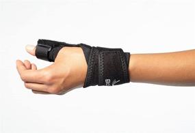 img 4 attached to Thumb Stabilizer Brace Hypoallergenic XSmall Medium