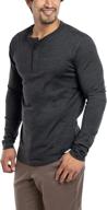 👕 stay stylish and cozy with woolly clothing merino sleeve henley men's shirts! logo