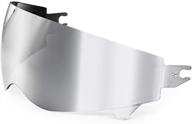 scorpion covert sunvisor (silver) logo