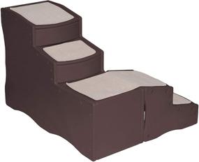 img 1 attached to 🐾 Convenient Pet Gear Easy Step Bed Stair for Cats and Dogs, Up to 75 lbs, 2 Color Options