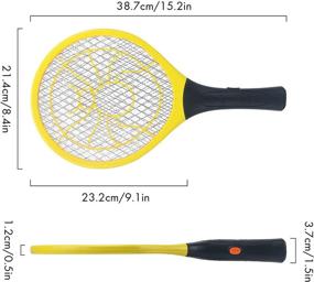 img 3 attached to 🪰 Fobelisk Electric Fly Swatter: Powerful Bug Zapper for Effective Mosquito and Insect Control - Handheld, High Voltage Device for Indoor, Travel, Camping and Outdoor Use (2 AA Batteries Included)