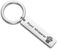 🌱 plant whisperer keychain: perfect gardener gift and plant lover's jewelry logo