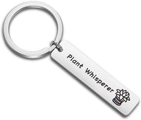 img 4 attached to 🌱 Plant Whisperer Keychain: Perfect Gardener Gift and Plant Lover's Jewelry