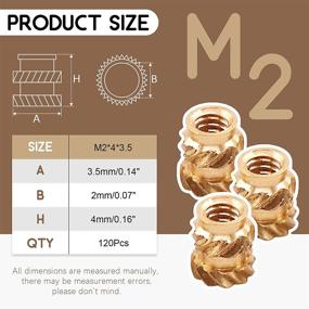 img 3 attached to Wokape M2X4X3 5Mm Embedment Hydraulic Injection