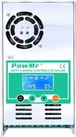 эффективный контроллер заряда powmr 60 а мртт для 12v 24v 36v 48v свинцово-кислотного литиевого аккумулятора - максимальный контроллер заряда от солнечной энергии до 2880 вт, вход 160 в. логотип