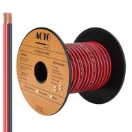 🔌 autorua 50ft 18/2 gauge red black cable hookup electrical wire, 18awg 2 conductor 2 color flexible parallel zip wire for led strips extension cord 12v/24v dc cable - ideal for led ribbon lamp tape lighting logo