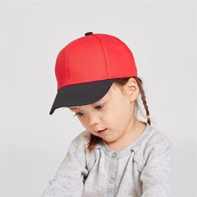 img 1 attached to 🧢 LANGZHEN Outdoor Kids Baseball Hat - Adjustable Boys' Cap with Enhanced Accessories