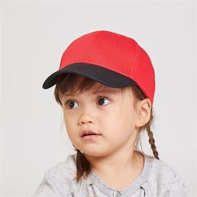 img 2 attached to 🧢 LANGZHEN Outdoor Kids Baseball Hat - Adjustable Boys' Cap with Enhanced Accessories