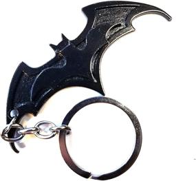 img 1 attached to 🦇 Batman Hero Key Chain