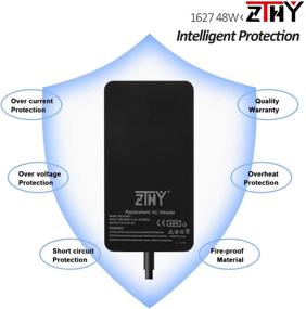 img 3 attached to 🔌 ZTHY 48W 12V 4A AC Adapter Charger Replacement for Microsoft Surface Pro 3 Docking Station 1664 Power Supply Transformer with Power Cord