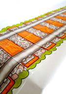 🚂 railroad tablecloth: reusable plastic playscene for endless imaginative fun логотип