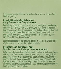 img 2 attached to 💆 Clinique Turnaround Overnight Revitalizing Moisturizer, Women, 1.7 oz