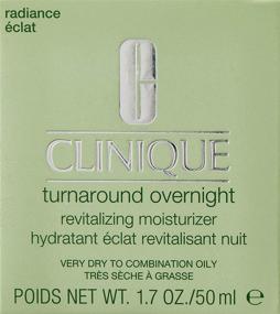 img 3 attached to 💆 Clinique Turnaround Overnight Revitalizing Moisturizer, Women, 1.7 oz