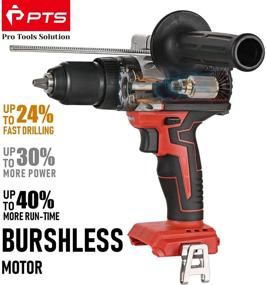 img 2 attached to 💥 PTS Cordless Hammer Impact Driver: Power-Packed Performance for Ultimate Efficiency