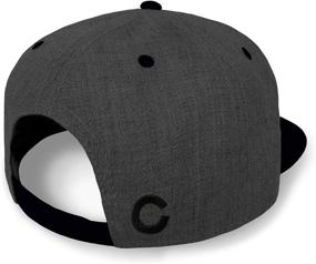 img 3 attached to 🧢 Colorado Flag Hat Baseball Cap with Unique Design - Black/Grey, Strange Cargo