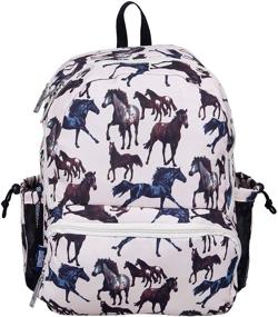 img 3 attached to 🎒 Wildkin Moisture Resistant Backpack with Zippered Compartments
