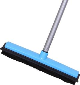 img 4 attached to 🧹 Enhanced LCF Telescoping Squeegee with Advanced Removal Bristles