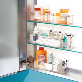 img 3 attached to iDesign Med Vanity Divided Short Organizer: Perfect Medication & Bathroom Accessory Access