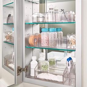 img 2 attached to iDesign Med Vanity Divided Short Organizer: Perfect Medication & Bathroom Accessory Access