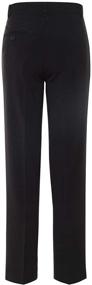 img 3 attached to 👖 Classy Chaps Boys' Flat Front Dress Pants: Stylishly Sophisticated Wardrobe Essential