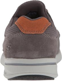 img 2 attached to Skechers Mens Relaxed Fit Elent Mosen Black