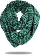 🧣 forbusite men's cable knit infinity scarf: stylish, soft, and warm for winter logo