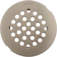 🚿 moen 101663bn 4.25-inch snap-in shower drain cover in brushed nickel logo