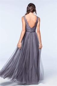 img 3 attached to KKarine Applique Bridesmaid Sleeveless Champagne Women's Clothing for Dresses