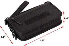 img 1 attached to Waterproof Wallet Ultra Large Capacity Wristlet Women's Handbags & Wallets