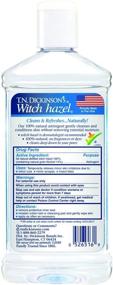 img 3 attached to 🌿 T.N. Dickinson's Witch Hazel Astringent - Natural Face and Body Toner, 6 Pack