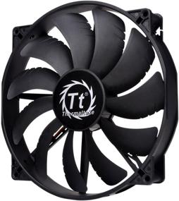 img 4 attached to Thermaltake 200мм Pure 20 Серия: Тихий Вентилятор для Корпуса с Высоким Воздушным Потоком и Антивибрационной Системой Монтажа - CL-F015-PL20BL-A