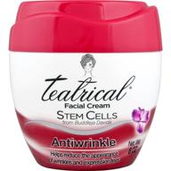 🌼 revitalize your skin with teatrical anti-wrinkle cream: infused with buddleja davidii stem cells for a youthful glow - 8 ounce logo