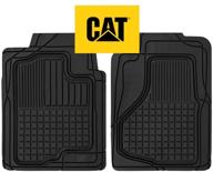 🚗 коврики caterpillar cat из прочной резины для автомобиля, грузовика, внедорожника и микроавтобуса: максимальная защита в любую погоду (camt-150-bk) логотип