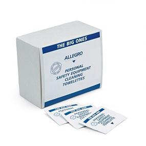 img 3 attached to 🧻 Allegro Industries 3001‐05 Big Ones Cleaning Wipes, Alcohol Free, 8x11, Pack of 50