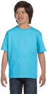 hanes boys' comfortsoft t-shirt: unmatched comfort for active kids logo