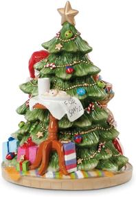 img 2 attached to Santa's Collection: 'We Wish You A Merry Christmas' Musical Figurine - Perfect Gift!
