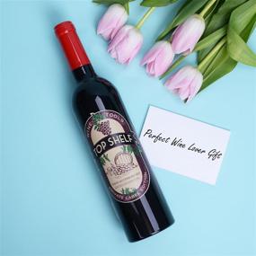 img 3 attached to 🍷 Набор аксессуаров Kato для вина - все необходимое для открывания и подачи вина, включая открывалку, пробку, наливку, фольгорезку и кольцо от капель - идеальное подарочное изделие на День Матери, красного цвета.