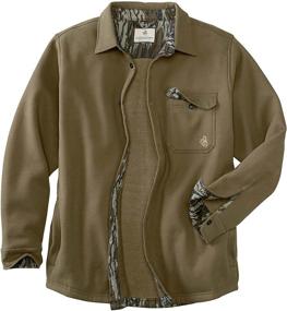 img 4 attached to 🧥 XXXXL Men's Legendary Whitetails Fleece Jacket - Clothing for the Legendary Outdoorsman