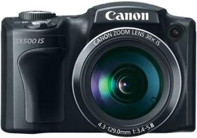 img 4 attached to 📷 Canon PowerShot SX500 IS 16.0 MP Digital Camera: 30x Zoom, Wide-Angle Stabilized, 3.0-Inch LCD (Black)