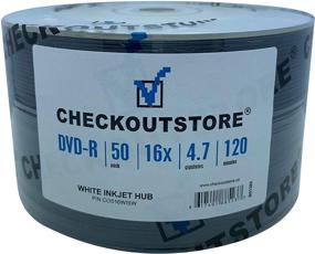 img 4 attached to CheckOutStore Premium DVD R 4 7GB Inkjet