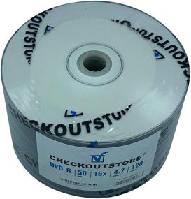 img 3 attached to CheckOutStore Премиум DVD R 4 7GB Чернильный струйный