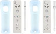 lion fish - remote wireless controller (2 packs) for nintendo wii&amp logo