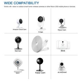 img 3 attached to Extension Compatible NestCam Charging Security Security & Surveillance